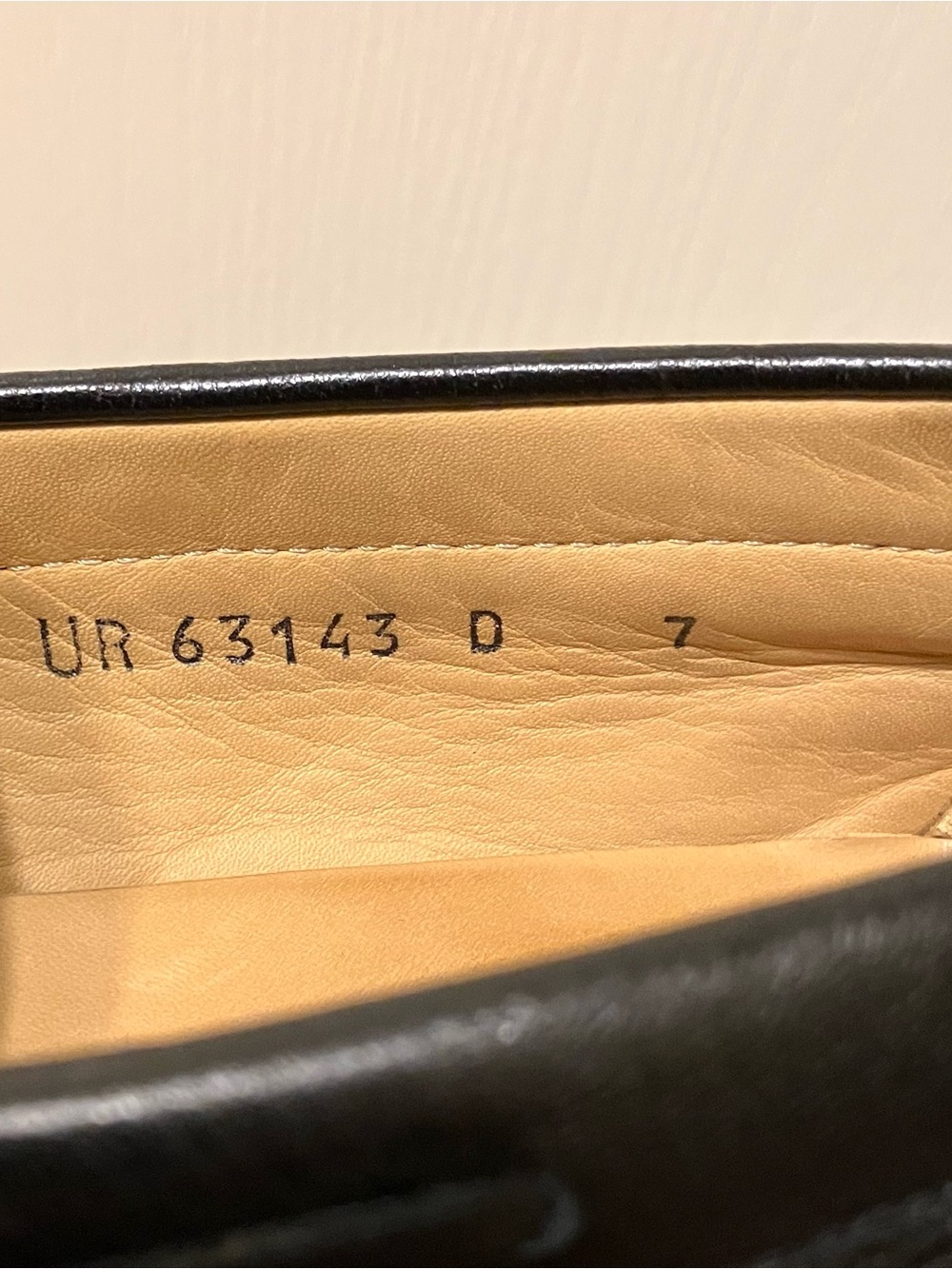 Salvatore Ferragamo GANCINI Loafers TEXTURED LEATHER Black -Sz 7 D Made in Italy - Picture 10 of 16